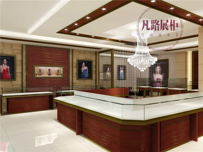 關(guān)于小面積珠寶店,定制展示柜要如何設(shè)計(jì)?